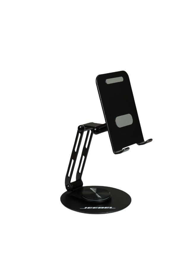 JEEBEL Metal Desktop Stand – 360° Rotation with 4 Strong Joints and Elegant Canadian Design – Supports up to 400g for Optimal Viewing Angles - Image 5